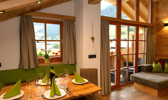 Grossarl Apartment | Apartment 'Deluxe 1' with Private Garden, Balcony and Wi-Fi