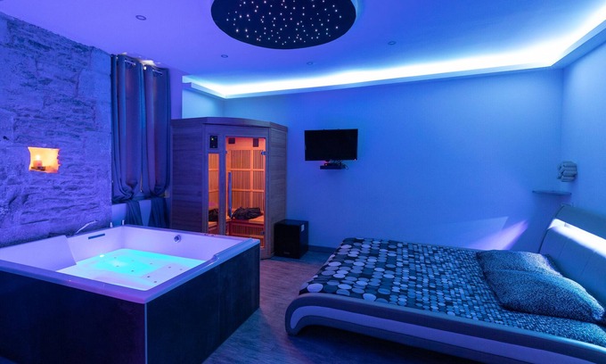 Dijon Centre Ville Apartment | Apartment-Deluxe-Whirlpool bath-Cocooning Spa