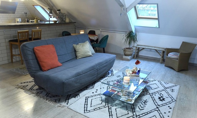 Mulhouse Apartment | Apartment 'Duplex Cosy' with Private Garden, Wi-Fi and Air Conditioning