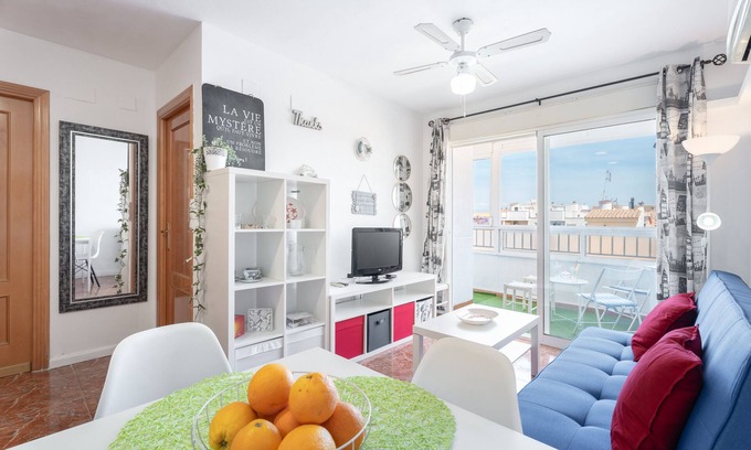 Canet de Berenguer Apartment | Apartment 'Playa Canet' with Sea View, Private Terrace and Air Conditioning