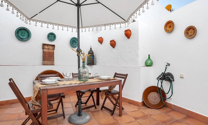 San Ambrosio Apartment | Apartment 'Casa Rubire Vejer' with Private Terrace