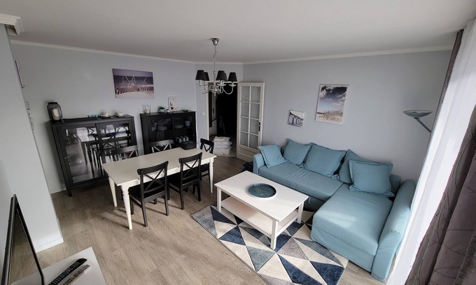 Deauville City Centre Apartment | Apartment F2 45 m2, private covered parking in the city center of DEAUVILLE