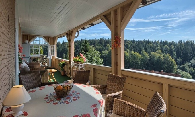 Sankt Maergen Apartment | Apartment 'Feldbergblick' with Private Terrace, Balcony and Wi-Fi