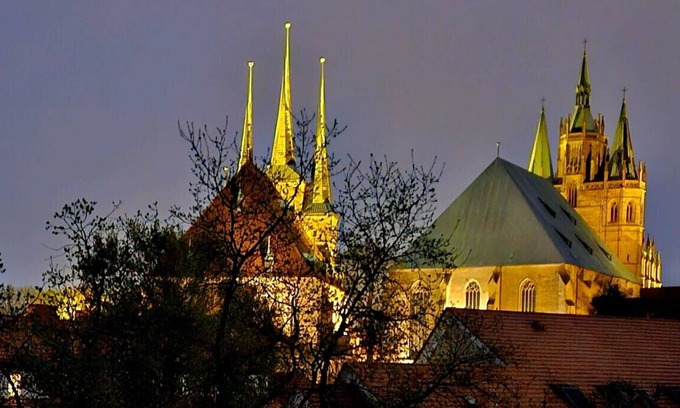 Erfurt Apartment | Apartment 'Ferienwohnung Am Dom 2' with Wi-Fi