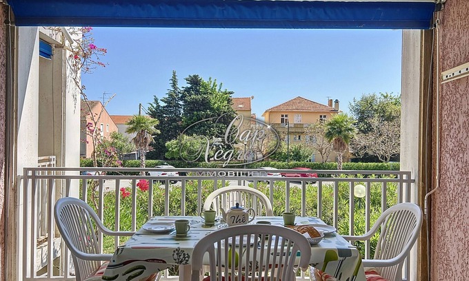 Cavaliere Beach Apartment | Apartment for 4 people at 150m of the Cavalière Beach