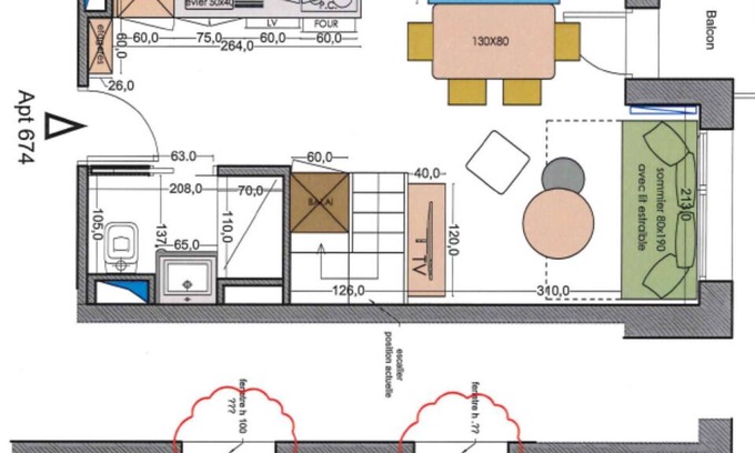 Macot-la-Plagne Apartment | Apartment Cassiopeia 604 | Duplex | resort center