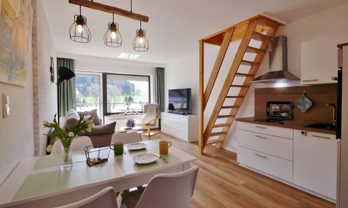 Usseln Apartment | Apartment "HappyNest" with indoor pool/sauna