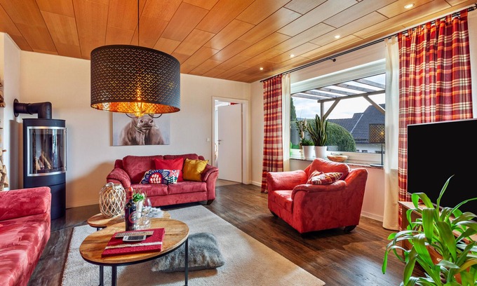 Olsberg Apartment | Apartment 'Haus Frigger' with Private Terrace, Private Garden and Wi-Fi