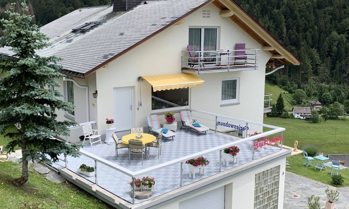 Todtmoos Apartment | Apartment 'Haus Oehlberg' with Panorama View, Private Terrace and Wi-Fi