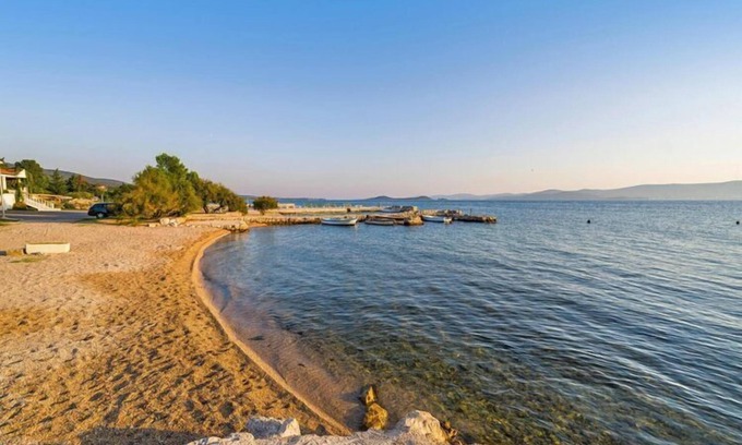 Sveti Petar Apartment | Apartment in Sveti Petar with balcony and seaview, at the beach