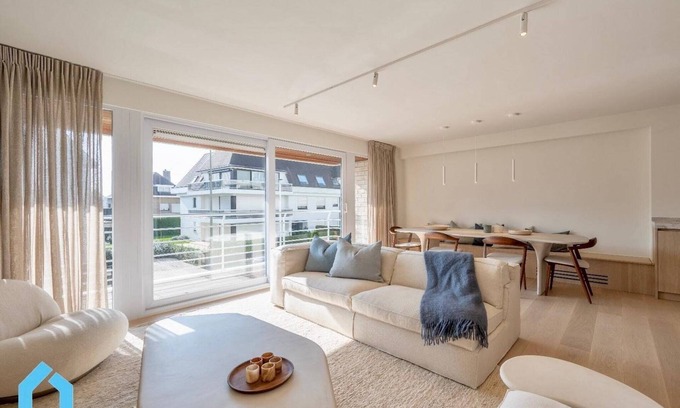 Albertstrand Apartment | Apartment in Belgium with Cozy Patio