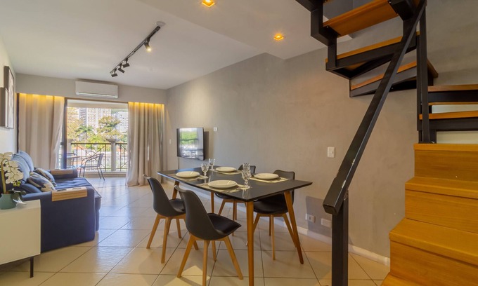 Zona Sul Apartment | Apartment in Botafogo with balcony | GSV301