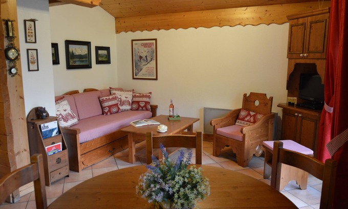 Les Houches Apartment | Apartment in Chalet- LES HOUCHES in Résidence de Tourisme MGM