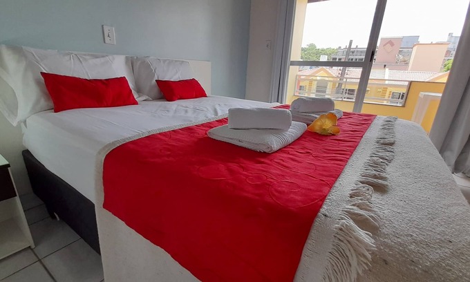 Centro Apartment | Apartment in duplex 2 bedrooms Amarra69 in Bombinhas - 80mts from the sea