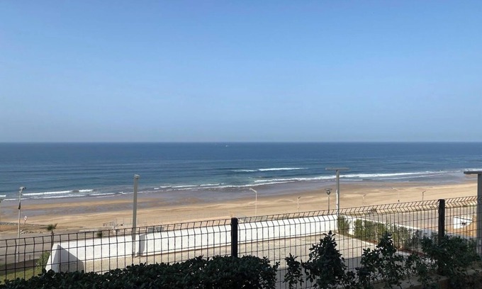 Ameur Apartment | Apartment in Prestigia plage des nations with garden and direct access to the sea.