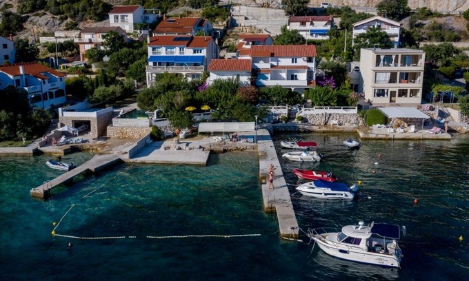 Rab Town Apartment | Apartment in Supetarska Draga with Seaview, Terrace, Air condition, WIFI (4551-3)