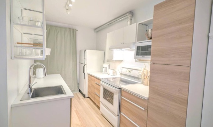 Maisonneuve Apartment | Apartment just 5 minutes from the Olympic Stadium and right in the park!