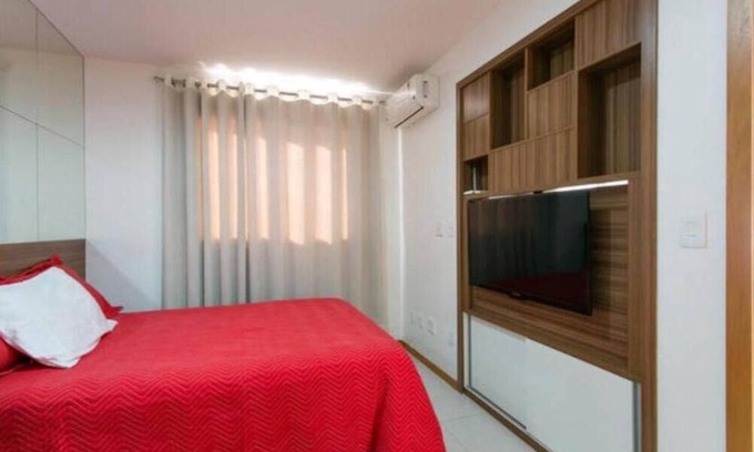 Praia de Itaparica House | Apartment kitchen in front of Itaparica Beach