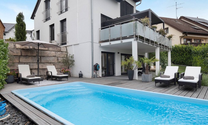 Schorndorf Apartment | Apartment 'Kosmaway' with Private Pool, Wi-Fi and Air Conditioning