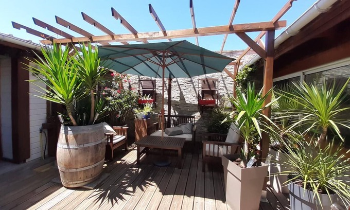 Dax Apartment | Apartment 'Maison Escale Dax N78' with Private Terrace and Wi-Fi