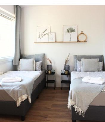 Krefeld Apartment | Apartment mit Balkon - Netflix - nahe Messe Düsseldorf