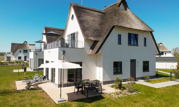 Stolpe auf Usedom Apartment | Apartment mit Terrasse - Edvard Grieg - Inseldomizil Stolpe - Urlaub Unter Reet auf Usedom