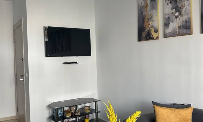 Bouznika Apartment | Apartment Moroccan in Bouznika with 3 Bedrooms & 2 Bathrooms & living room
