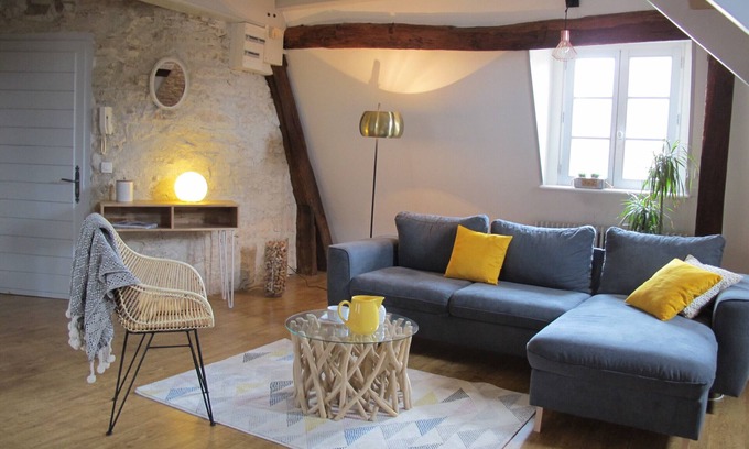 Beaune City Centre Apartment | Apartment of calm character ideally placed. Ideal for lovers.