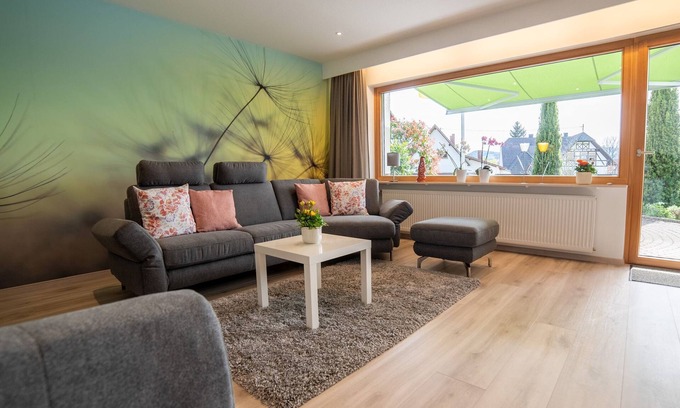 Kappelrodeck Apartment | Apartment 'Pusteblume' with Private Terrace and Wi-Fi