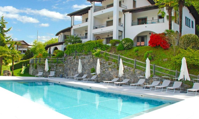 Piazzogna Apartment | Apartment Residence Miralago - Utoring Apt- B19 by Interhome