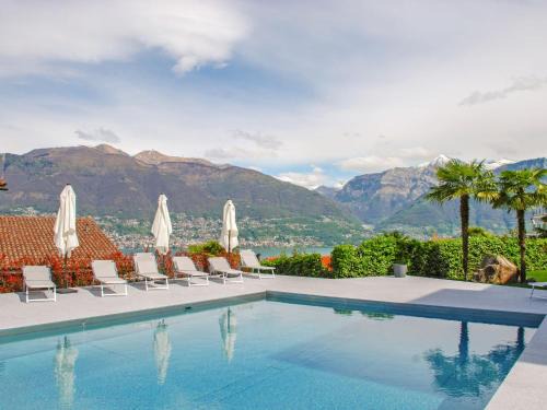 Piazzogna Apartment | Apartment Residence Miralago - Utoring Apt-A10 by Interhome
