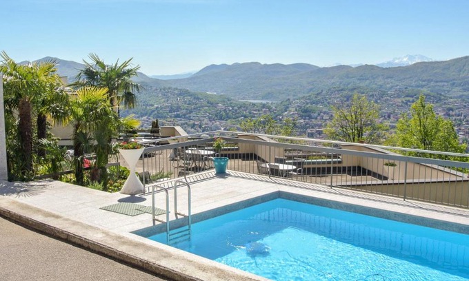 Lugano Apartment | Apartment Residenza Monte Bré - Apt-105 Haus1 by Interhome
