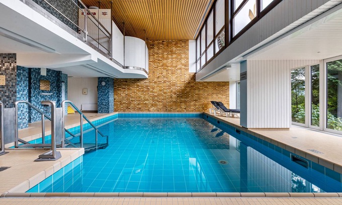 Bad Herrenalb Apartment | Apartment 'Schickes Mit Innenpool' with Mountain View, Private Terrace and Shared Garden