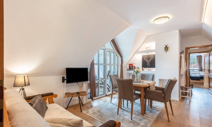 Schluchsee Apartment | Apartment 'Seaview' with Shared Garden, Balcony and Wi-Fi
