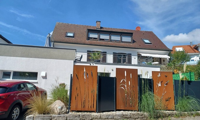 Ueberlingen Apartment | Apartment 'Seerevier' with Private Terrace and Wi-Fi
