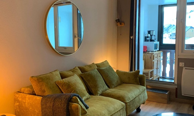 La Mongie Apartment | Apartment ski/mountain/hiking holiday 4pers Residence La Mongie 1900-1