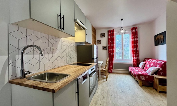 Mont-Dore Apartment | Apartment T2 22m² Les Brumes, 1km from downtown Mont dore
