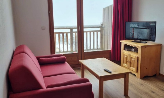 Orcieres-Merlette Apartment | Apartment T3 with garage 2 rooms 6 persons very equipped with 150m tracks