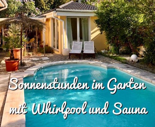 Petershagen House | Apartment TinyHouse mit Pool, Outdoor Whirlpool und Garten