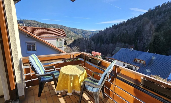 Todtmoos Apartment | Apartment Todtmoos Traumblick mit Balkon