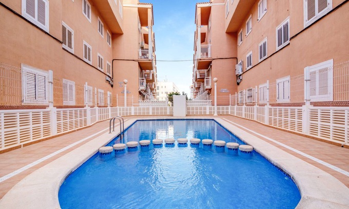La Mata Apartment | Apartment 'Verano Azul' with Shared Pool, Wi-Fi and Air Conditioning
