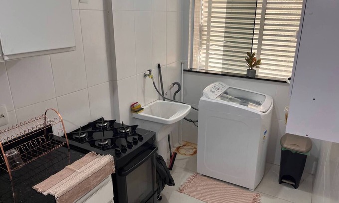 Sao Cristovao Apartment | Apartment with swimming pool and sauna.