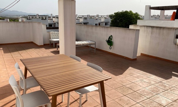 Alhama de Murcia Apartment | Apartment with solarium on golf resort