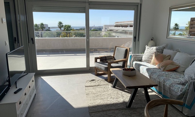 El Rompido Apartment | APARTMENT WITH GARDEN IN PRIVATE URBANIZATION WITH POOL. IDEAL FOR FAMILIES