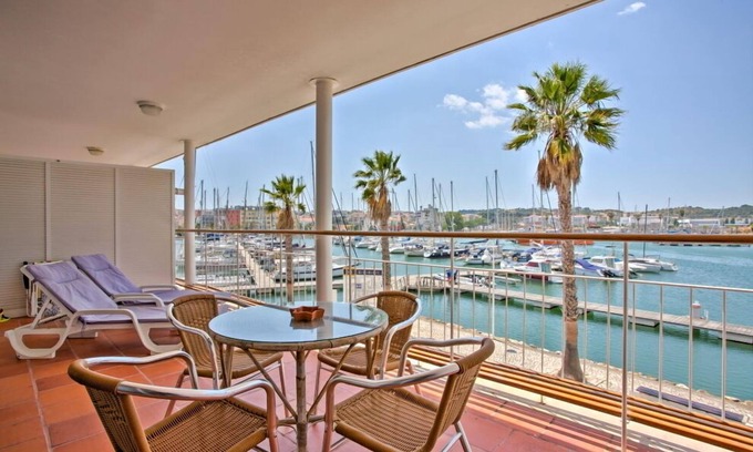 Lagos Apartment | Apartment With Large Terrace Overlooking The Boats