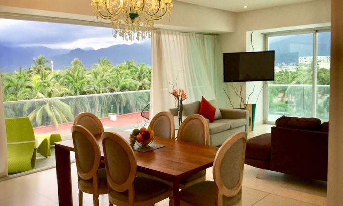 North Hotel Zone Apartment | Apartment with Beach Club Icon Vallarta