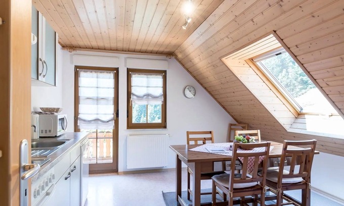 Oppenau Apartment | Apartment 'Wolkenheim' with Mountain View, Wi-Fi and Air Conditioning