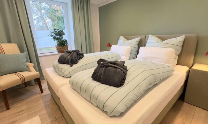 Stolberg Apartment | Apartment 'Zur Gelassenheit' with Shared Garden, Terrace and Wi-Fi