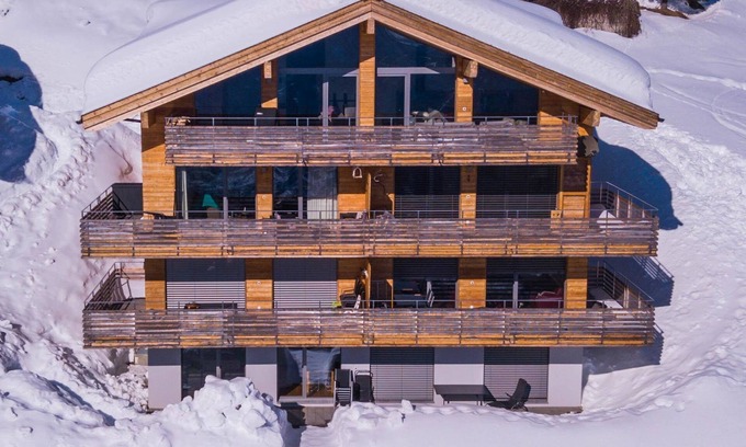 Riederalp Apartment | Apartmenthaus Riederhoru A 1. OG Ost by Interhome