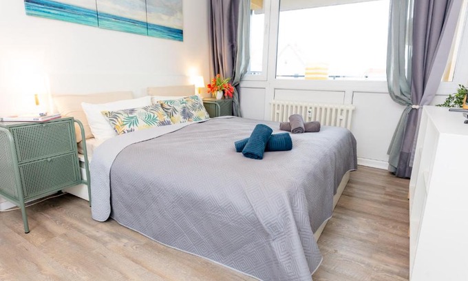 Nordstadt Apartment | Apartments Braunschweig - Noahs Home - Balkon - Küche - Parkplatz